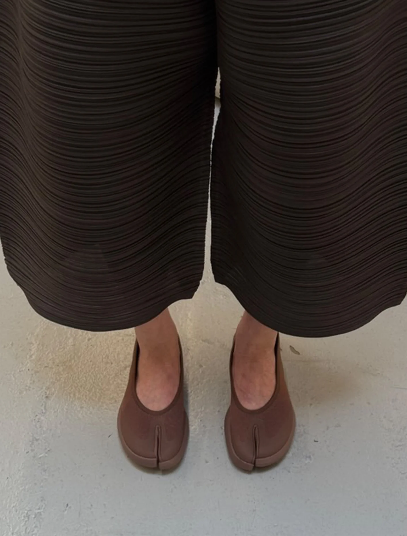 Tabi Ballerina Women - Chocolate - Image 8