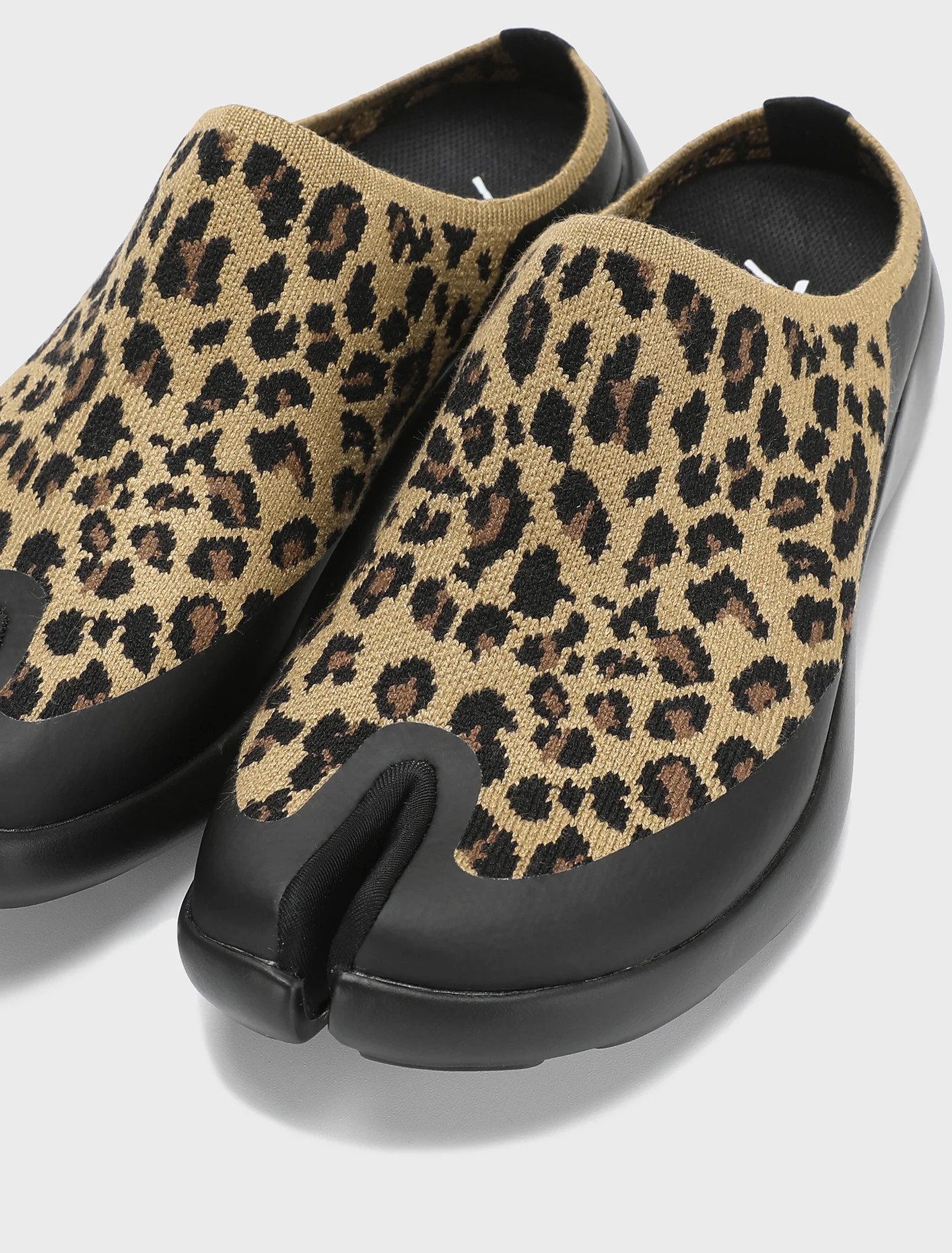 Tabi Mules Men - Brown Leopard - Image 4