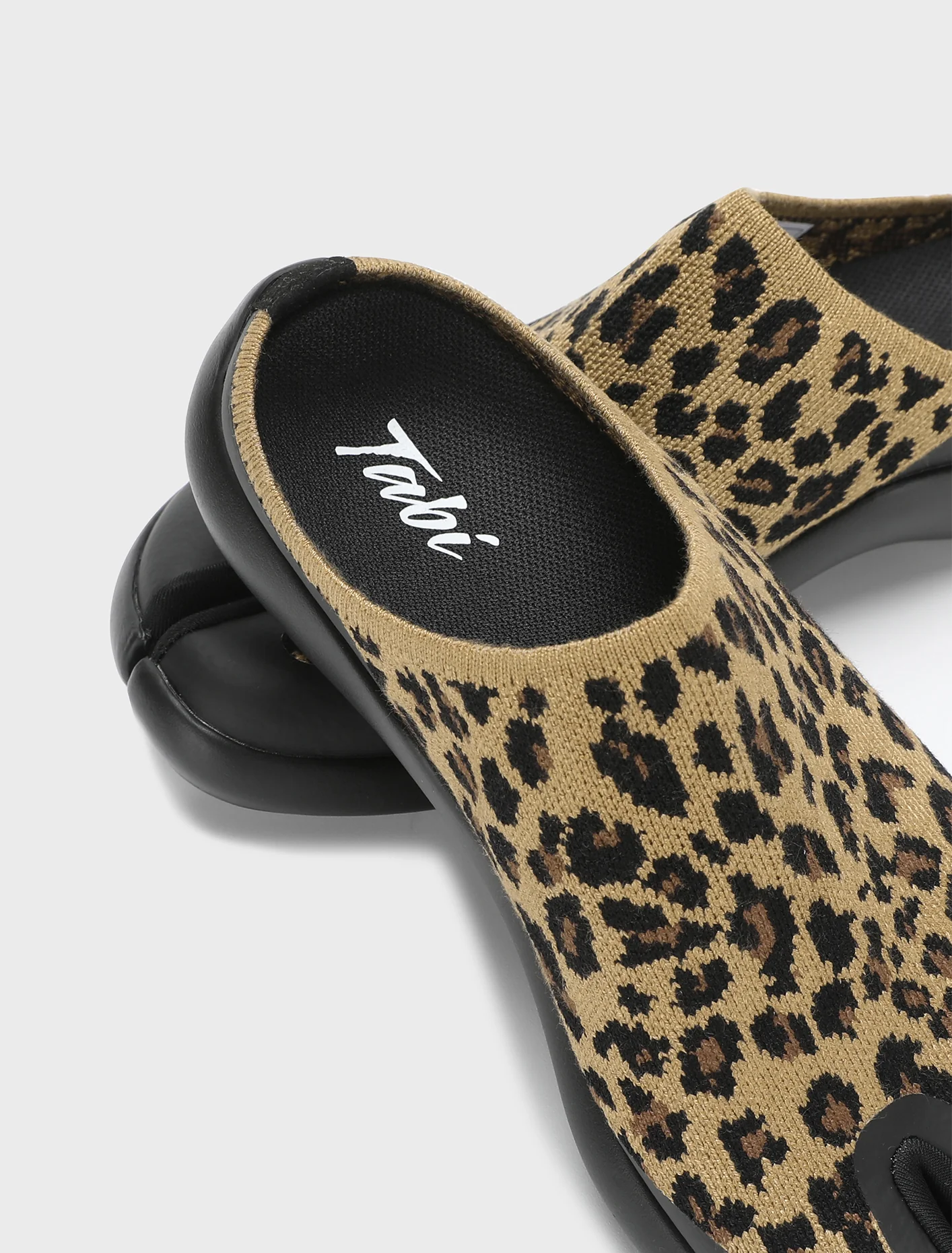 Tabi Mules Men - Brown Leopard - Image 5